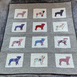 Patriotic Dog Quilt